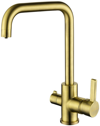 Смеситель для кухни Paulmark LOGAS, Lo213021-BR, Бронза, Paulmark
