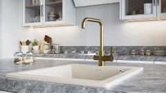 Смеситель для кухни Paulmark LOGAS, Lo213021-BR, Бронза, Paulmark