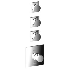 Смеситель для душа встраиваемый с термостатом Webert Elio EL971502015, хром