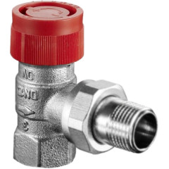 Термостатический вентиль Oventrop F угловой