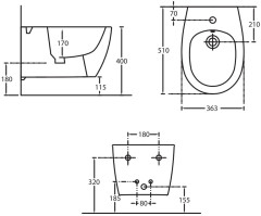 Биде подвесное Allen Brau Fantasy 4.11006.20