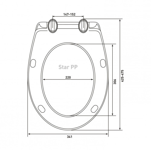 Сиденье BERGES Star PP
