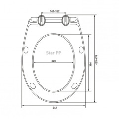 Сиденье BERGES Star PP