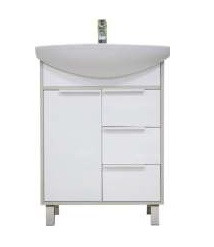 Тумба под раковину AQUATON РИКО 65 напольная к Белый-Ясень Фабрик (1A213301RIB90)