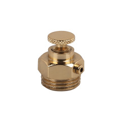 Воздухоотводчик SR Rubinetterie ручной 1/2, серия&quot;ретро&quot;, цвет золото