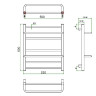 Полотенцесушитель ГРОТА VISTA 53/60