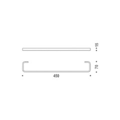 Полотенцедержатель Colombo Design Time W4210.000