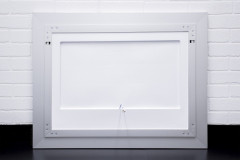 Зеркало Next 90 alum с подсветкой Sansa