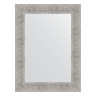 Зеркало настенное EVOFORM в багетной раме волна хром, 60х80 см, BY 3057