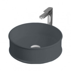 Раковина Artceram Atelier 440*440*150 отверстия для смесителя-отсутствуют Blue denim