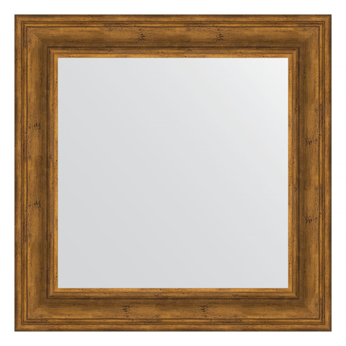 Зеркало настенное EVOFORM в багетной раме травленая бронза, 72х72 см, BY 3157