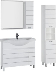 Мебель для ванной Aquanet Доминика 100 белый