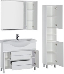 Мебель для ванной Aquanet Доминика 100 белый