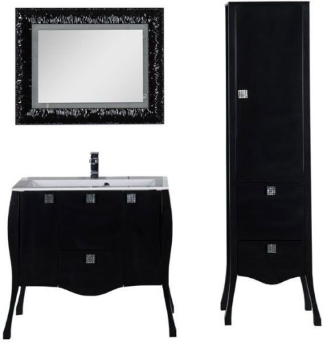 Мебель для ванной Aquanet Мадонна 90 черный