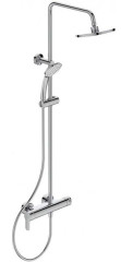 Душевая система Ideal Standard IDEALRAIN CERAFINE O в комплекте с настенным смесителем для душа, хром (BC750AA)
