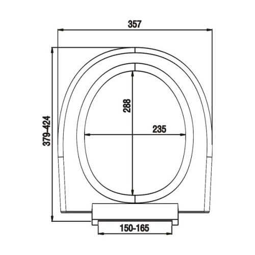 Сиденье для унитаза Milardo 020PP00M31