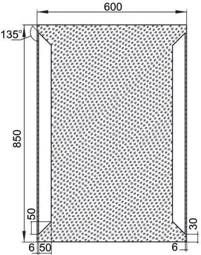 Зеркало Aquanet Сорренто 6085 LED