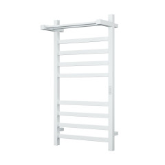 Полотенцесушитель электрический с полочкой (лесенка) Bauedge Hotel Shelf DB-0001, 50x100 см