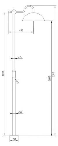 Душевая колонна  Migliore Oxford ML.OXF-6371