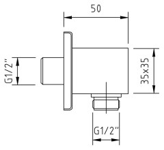 Шланговое подключение Clever Bimini 98001