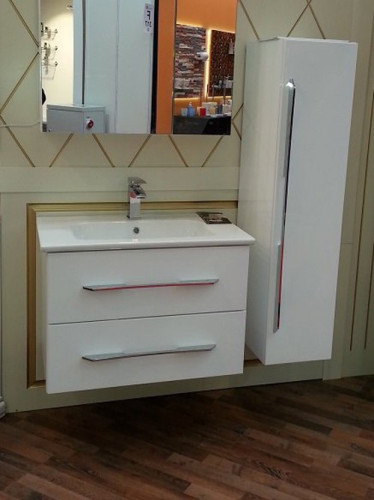 Шкаф пенал Opadiris Октава 30 подвесной