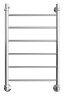 Полотенцесушитель водяной Двин форма лесенка 80х50, цвет Хром (4627086035809)