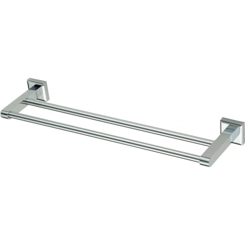 Держатель для полотенец прямой (2-ой) 40 см Savol S-409548 хром