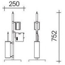 Напольная стойка Schein 001H