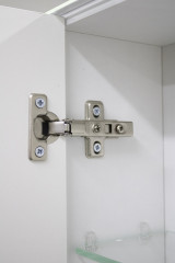 Шкаф-зеркало Аврора 105 с подсветкой LED Домино