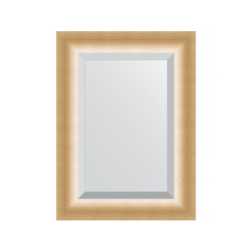 Зеркало настенное с фацетом EVOFORM в багетной раме травленое золото, 56х76 см, BY 1131