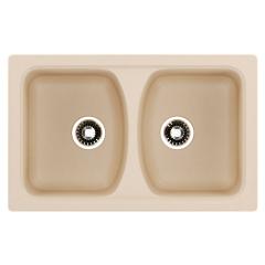 Кухонная мойка Formastone NOVA 79-50, прямоугольная, цвет бежевый