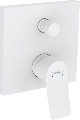 Смеситель Hansgrohe Vivenis для ванны с душем, матовый белый (75415700)