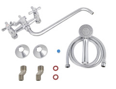 Смеситель для ванны с душем KAISER Carlson (11055)