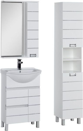 Мебель для ванной Aquanet Доминика 55 белый