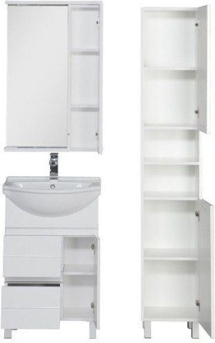 Мебель для ванной Aquanet Доминика 55 белый