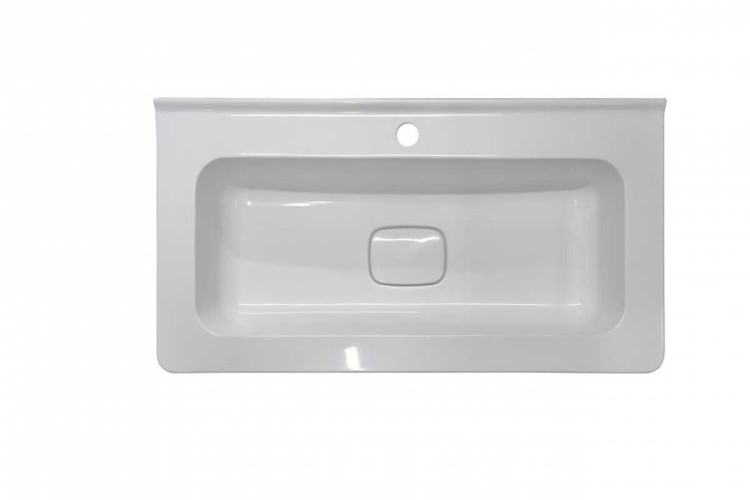 Тумба напольная Style Line Бергамо мини 70 (2 ящ.) Люкс антискрейтч черный, PLUS