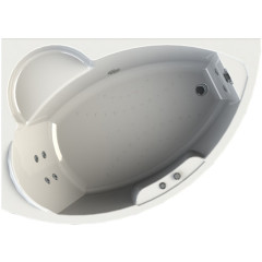 Акриловая ванна Radomir Wachter Алари 168x120 форсунки Хром