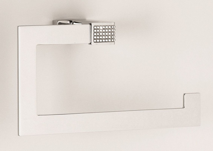 Sanibano Diamond, полотенцедержатель - полукольцо, цвет хром-кристаллы Swarovski crystal