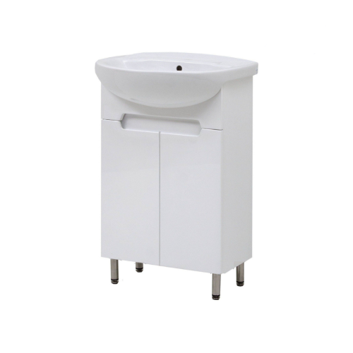 Комплект в ванную Ceruttispa тумба Ломбардия 55 с умывальником "Изео 55"