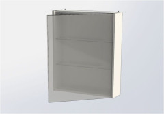 Зеркало-шкаф Aquanet Остин 65 дуб сонома