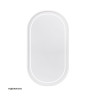 Зеркало Caprigo овальное с подсветкой М-359S-В231