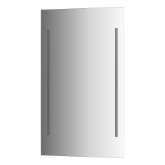 Зеркало настенное с 2-мя встроенными LED-светильниками Ledline EVOFORM 60х100 см, BY 2123