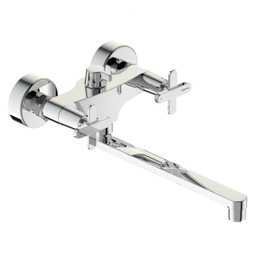 Настенный смеситель для ванны и душа VIDIMA ART, с керамическим переключателем