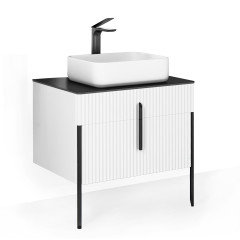 Тумба RAVAL Volume 80 подвесная Белая (Vol.01.80/P/W/RL)