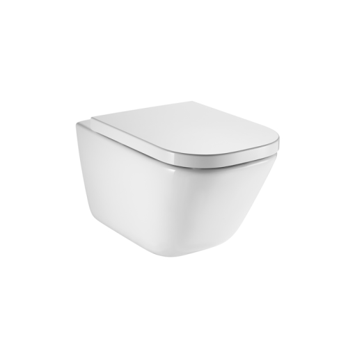 Унитаз подвесной безободковый Roca GAP Clean Rim 7.3464.7.L00.0 734647L000