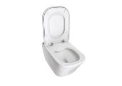 Унитаз подвесной безободковый Roca GAP Clean Rim 7.3464.7.L00.0 734647L000