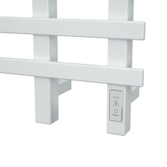 Полотенцесушитель электрический (лесенка) Bauedge Wind DB-0056, 50x80 см