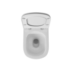 Унитаз подвесной безободковый Bauedge Mif PRO NT0002-PRO, белый