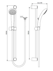 Душевой набор VIDIMA FRESH S ()BA207AA)