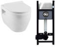 Унитаз с инсталляцией Aquanet Glide-W/886668SDOO